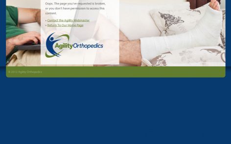 agilitydoctor404