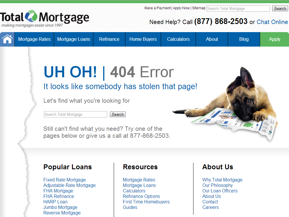 Total Mortgage 404